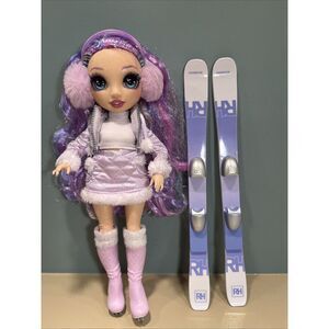 Rainbow High Doll "Violet Willow" / Rainbow High "Winter Break" Series #1